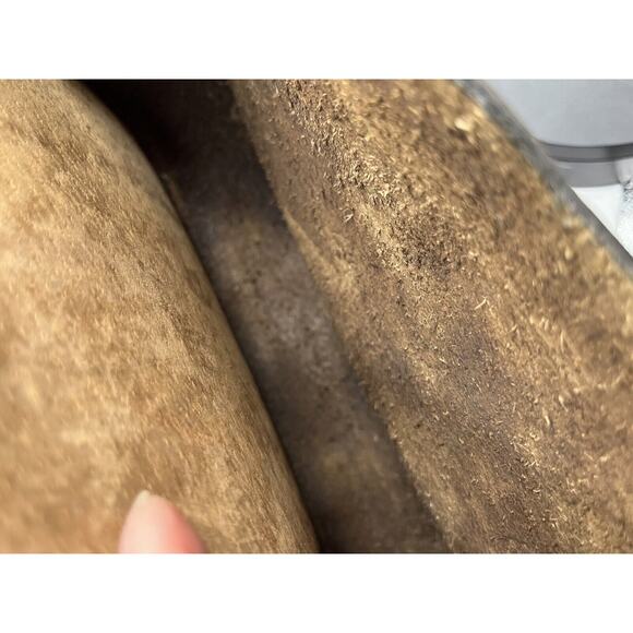 Tooled Brown Leather Mandala Vintage Saddle Boho Shoulder Bag Purse Y2k - Picture 6 of 16